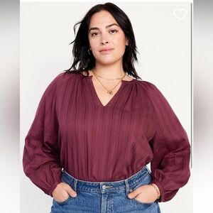 Old Navy Textured Dobby Top
